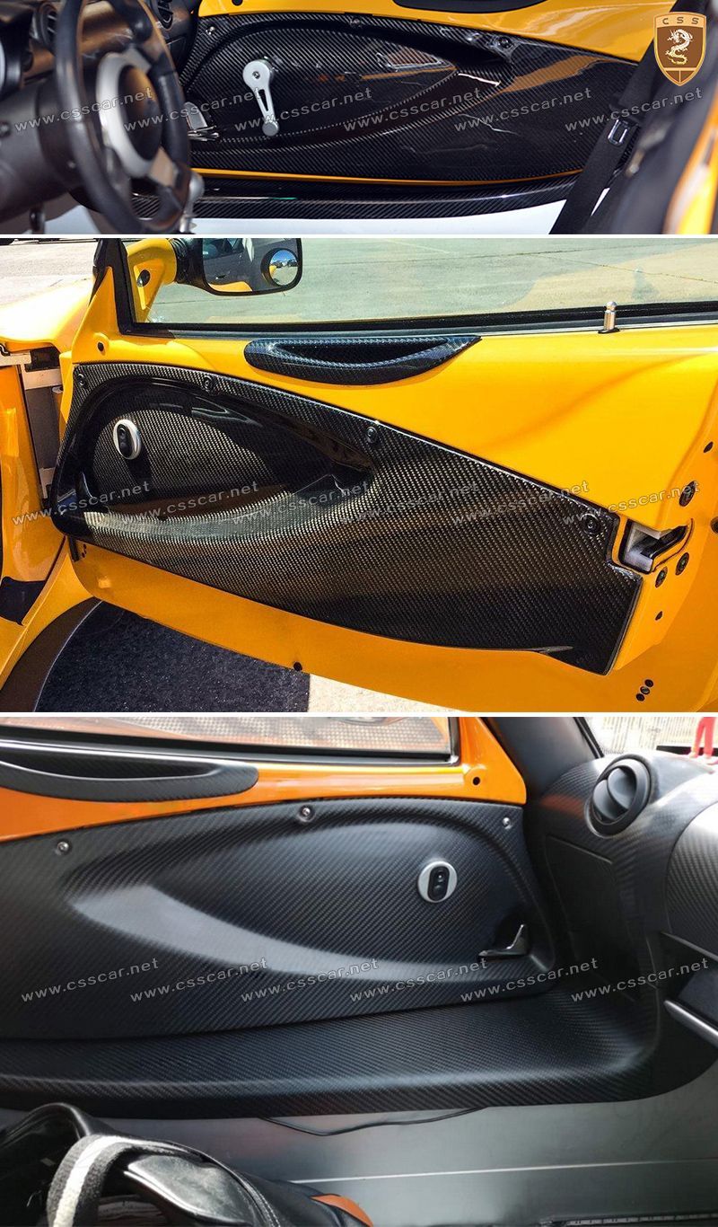 Lotus Cars Exige S2 Elise S2 Carbon Fiber Interior Door Panels