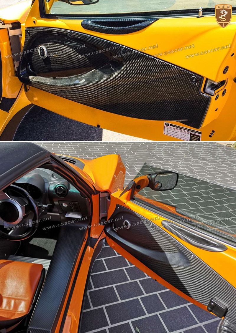 Lotus Cars Exige S2 Elise S2 Carbon Fiber Interior Door Pulls