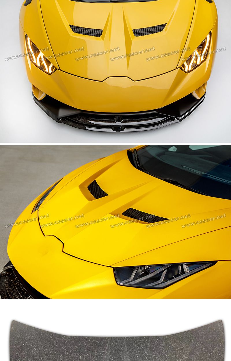 huracan LP610 LP580 vorsteiner carbon fiber hood