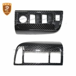 AUDI R8 add on style carbon fiber operate center control cover