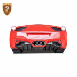 Ferrari 458 carbon fiber parts