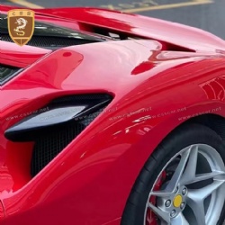 Ferrari f8 Dry carbon side vents