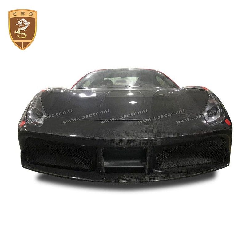 Ferrari F488 GBT OEM carbon fiber hood