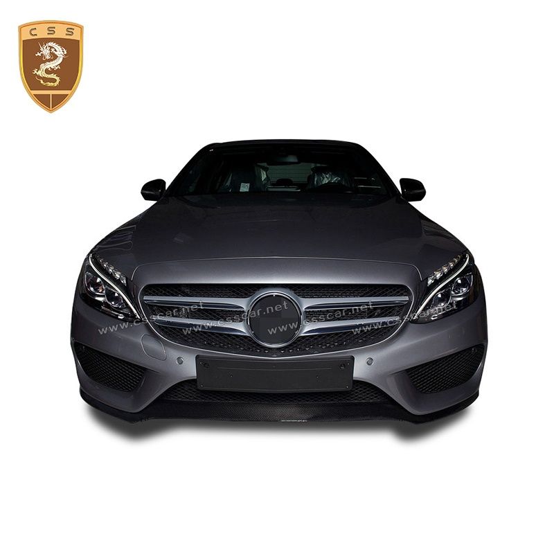 Benz C class W205 dry carbon fiber body kit