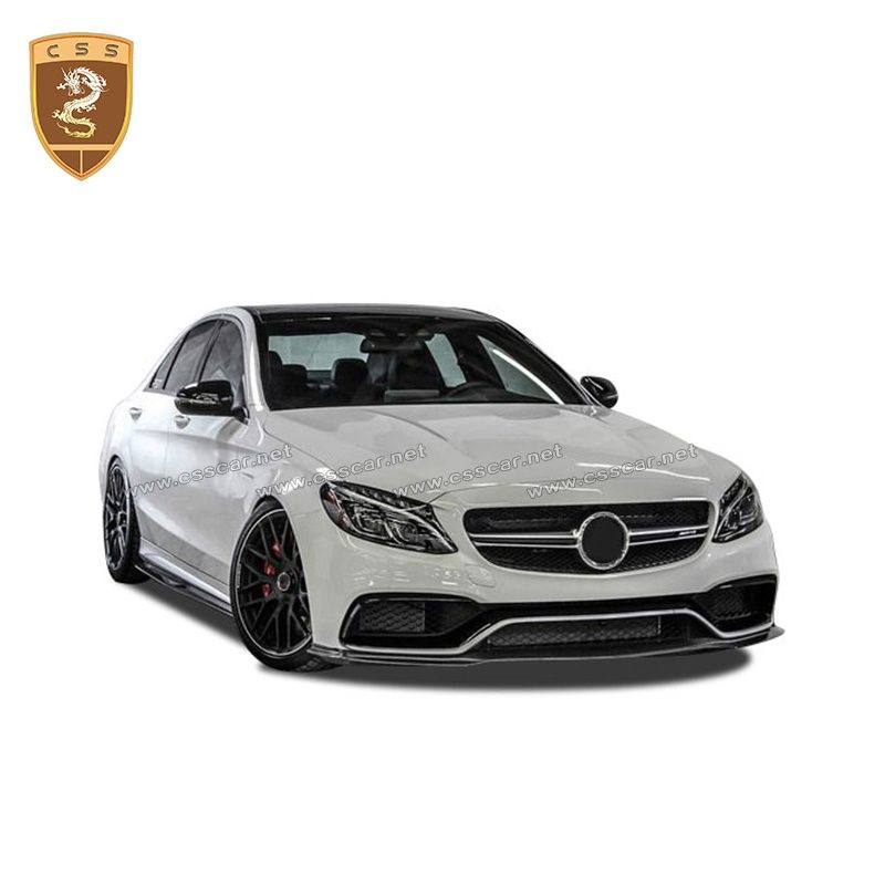 Benz C class W205 Coupe C63 PSM front lip & rear lip