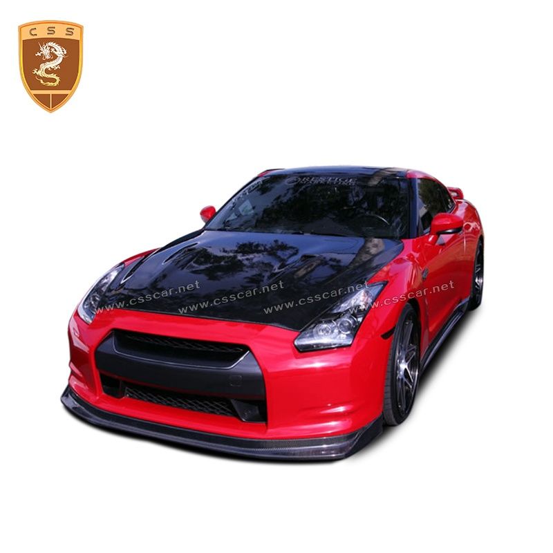 Nissan GTR R35 carbon fiber hood style 5