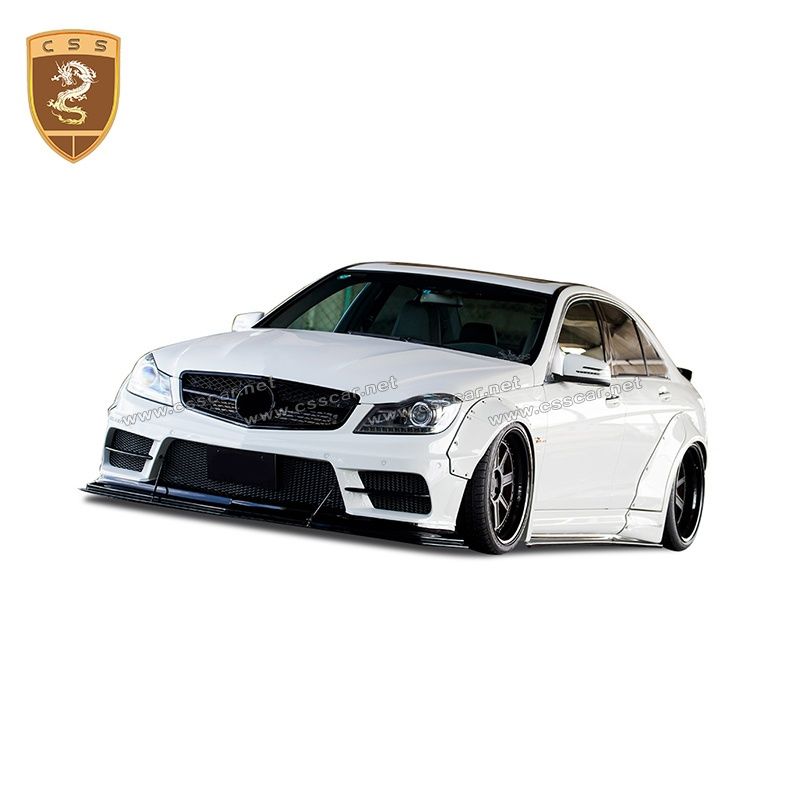 Benz C class W204 C63 LB wide body kit