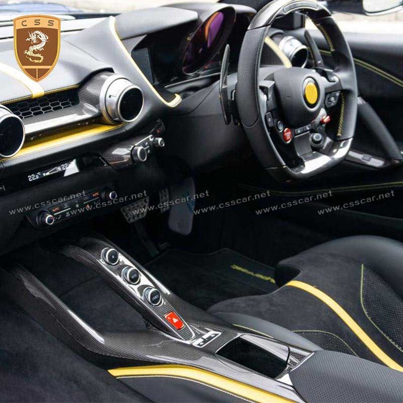 Ferrari 812 carbon fiber OEM center control