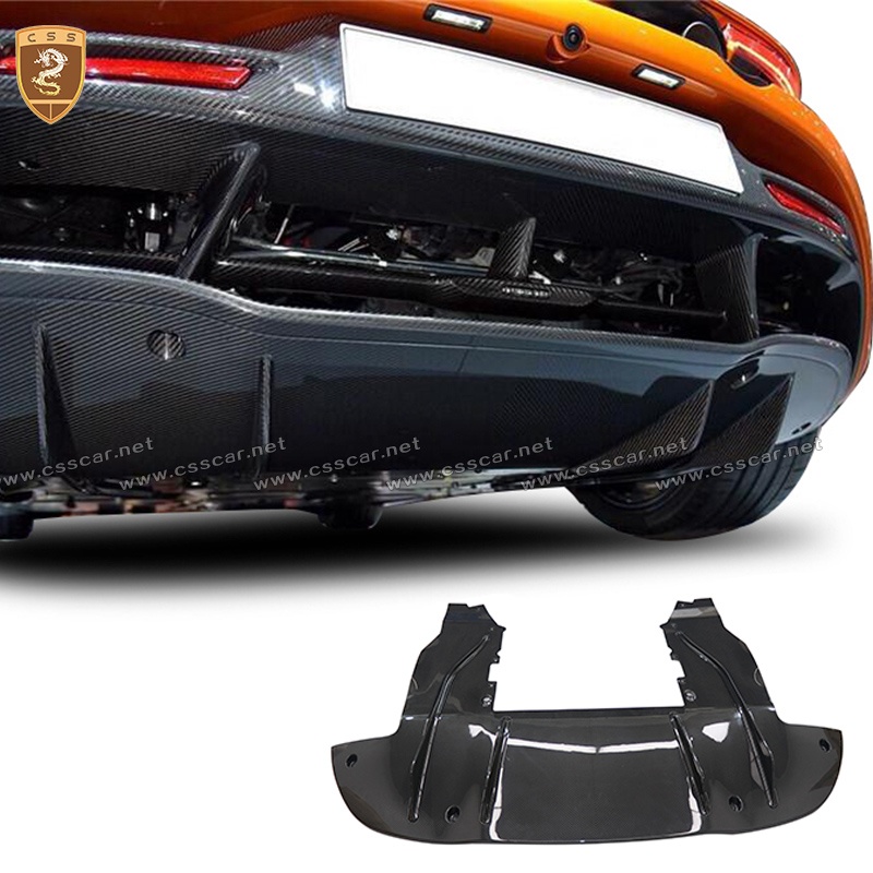 McLaren 720S carbon fiber OEM rear lip