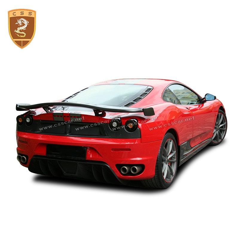 Ferrari F430 OEM carbon fiber rear lip