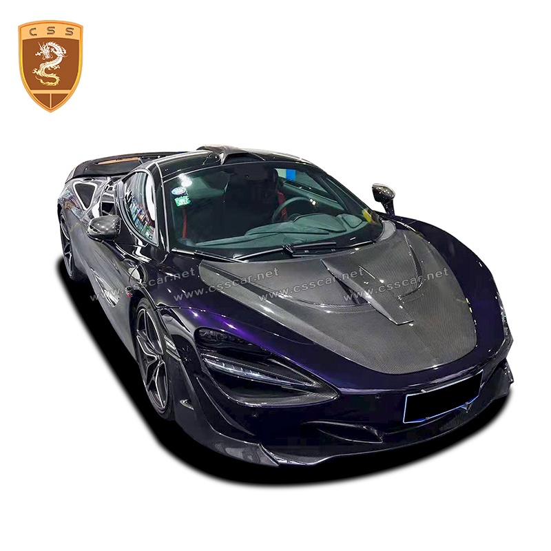 McLaren 720S carbon fiber Novitec hood