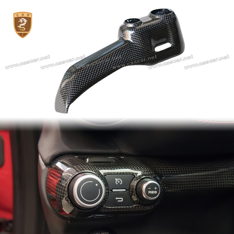 Ferrari 812 OEMcarbon fiber button trim