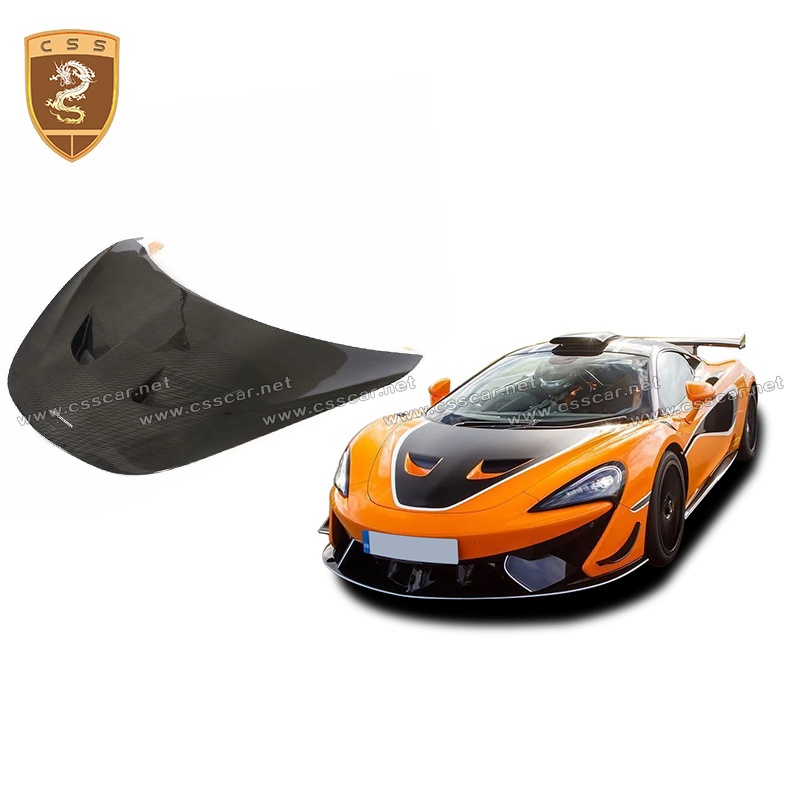 McLaren 540570S modified 620r dry carbon fiber hood