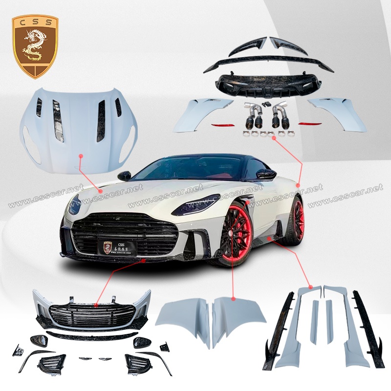 Aston Martin DB11 modified mansory body kit