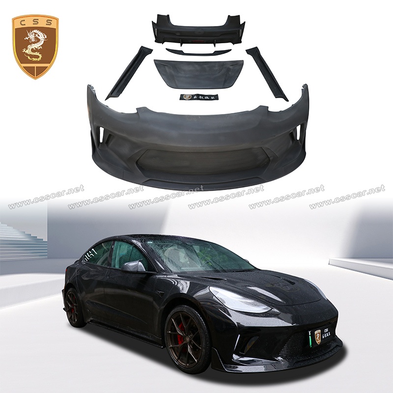 Tesla 3 Modified CSS Body Kit Tesla 3 modified css body kit