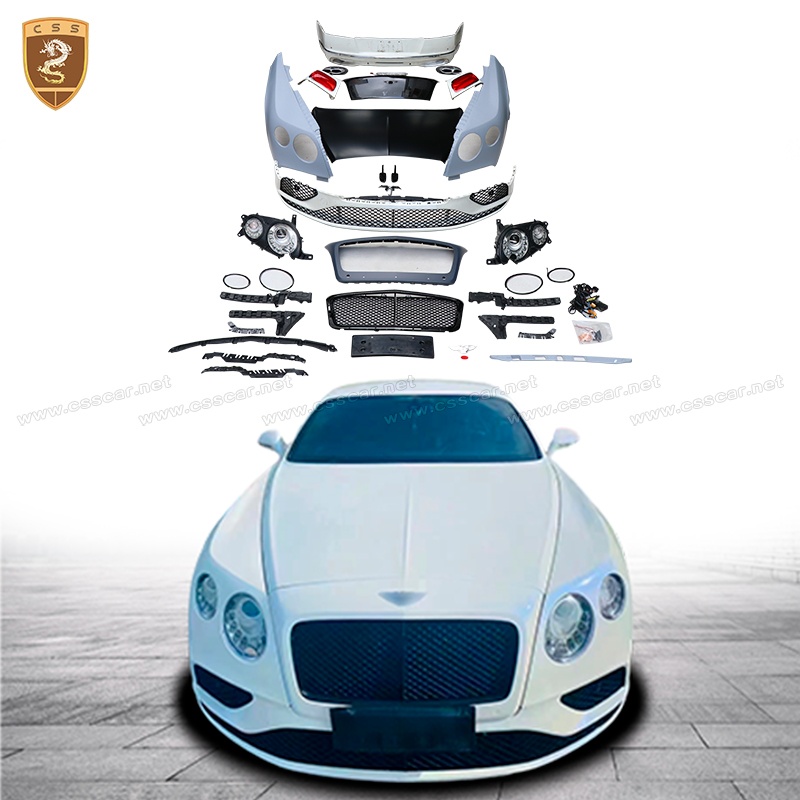 For Bentley continental gt old to new 17 body kit