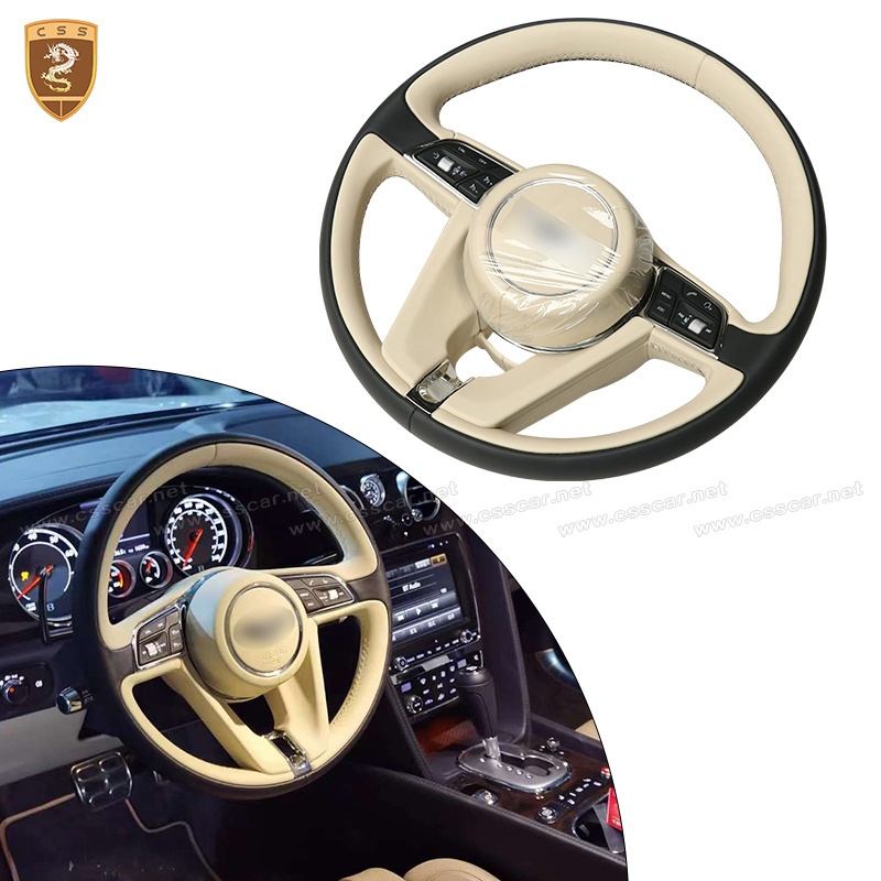 For Bentley continental gt / flying spur old to new Steering wheel