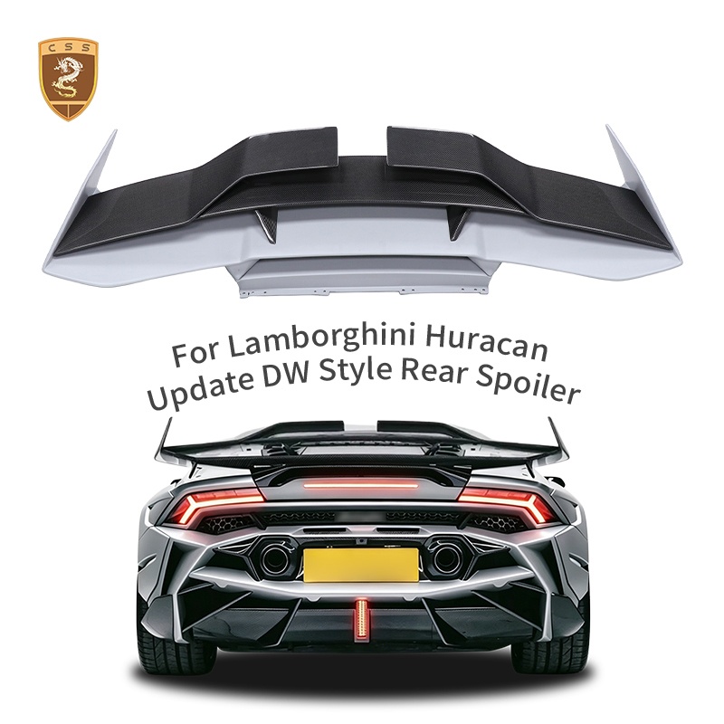 LAM078 For Lamborghini Huracan update DW Style Rear Spoiler