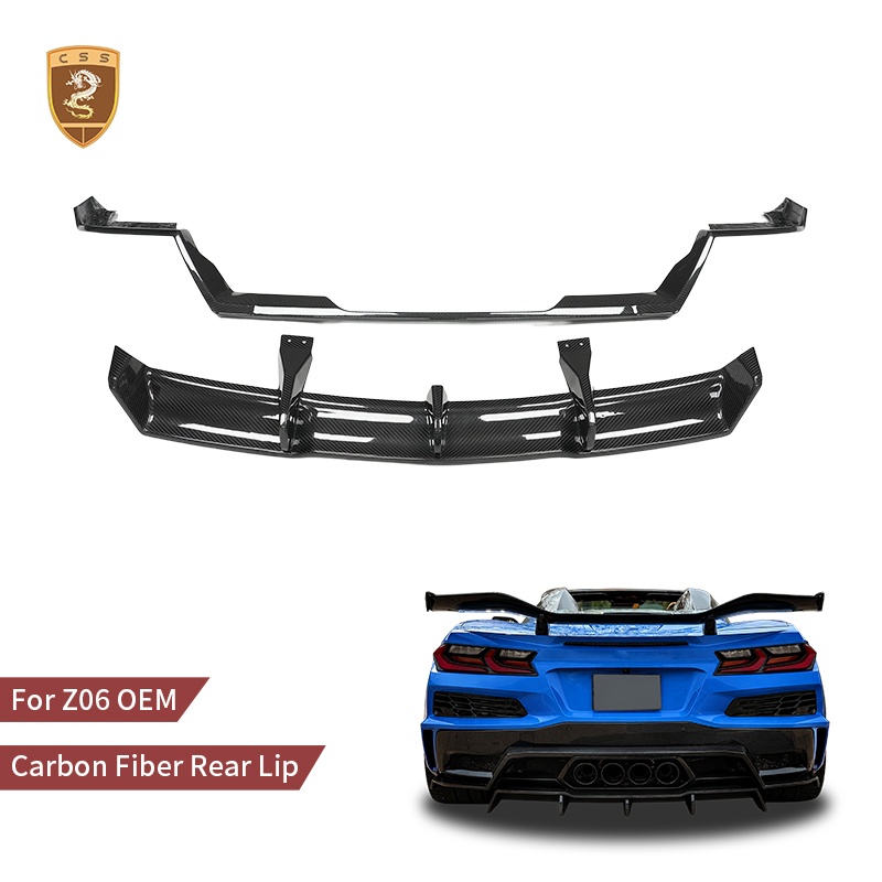 COR036 For Chevrolet Corvette Z06 OEM style rear lip