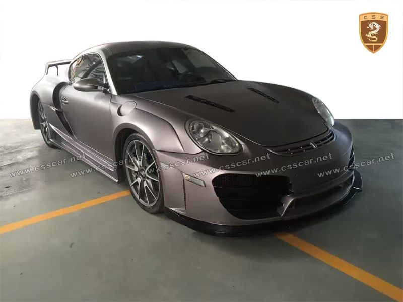 PORSCHE Cayman 987 FRP wide body kits