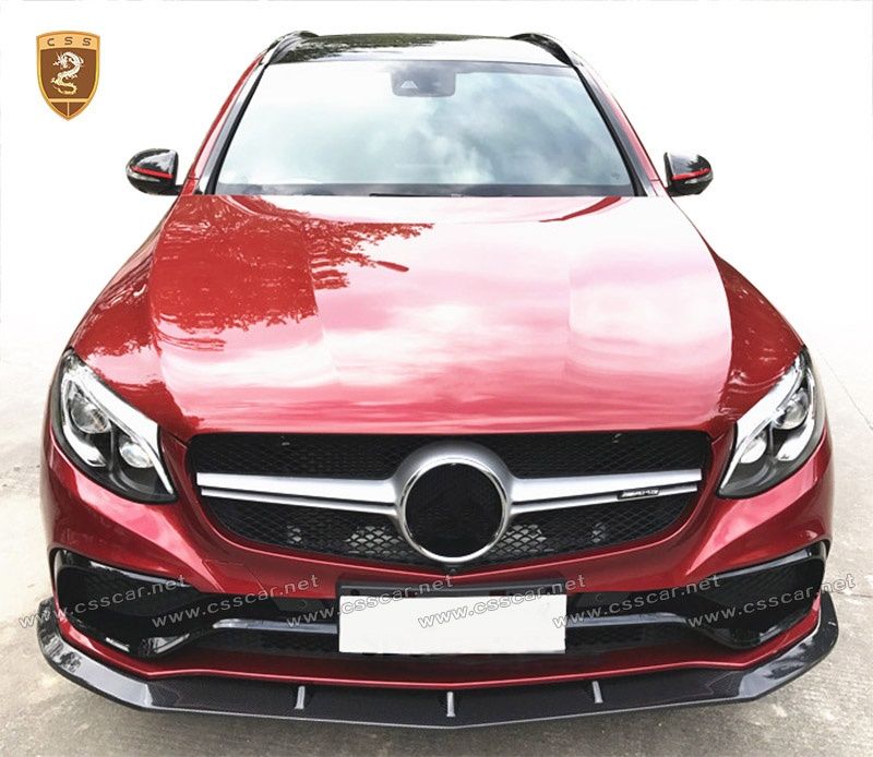 Benz GLC63 CF front lip