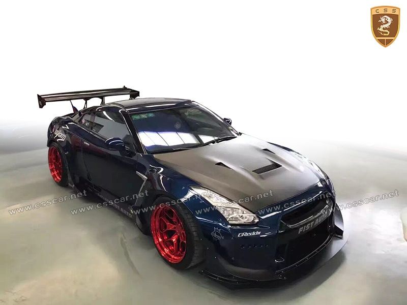 Nissan GTR R35 Rocky benny wide body kits