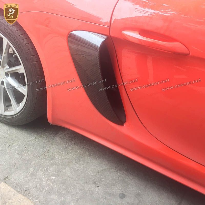 PORSCHE Boxster 718 GT4 vents