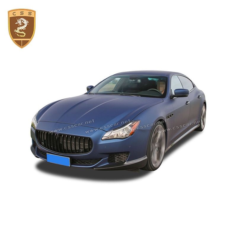 Maserati Quattroporte carbon fiber wrap angle