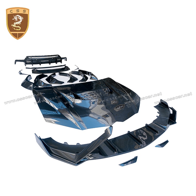 urus modified vorsteiner carbon fiber body kit hood