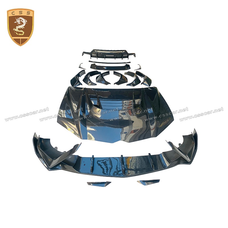 urus modified vorsteiner carbon fiber body kit hood