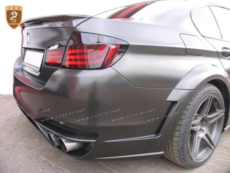 Jetcruise Carbon Fiber Rear Bumper Diffuser For BMW F10 M5 2012-2016 (Glossy)