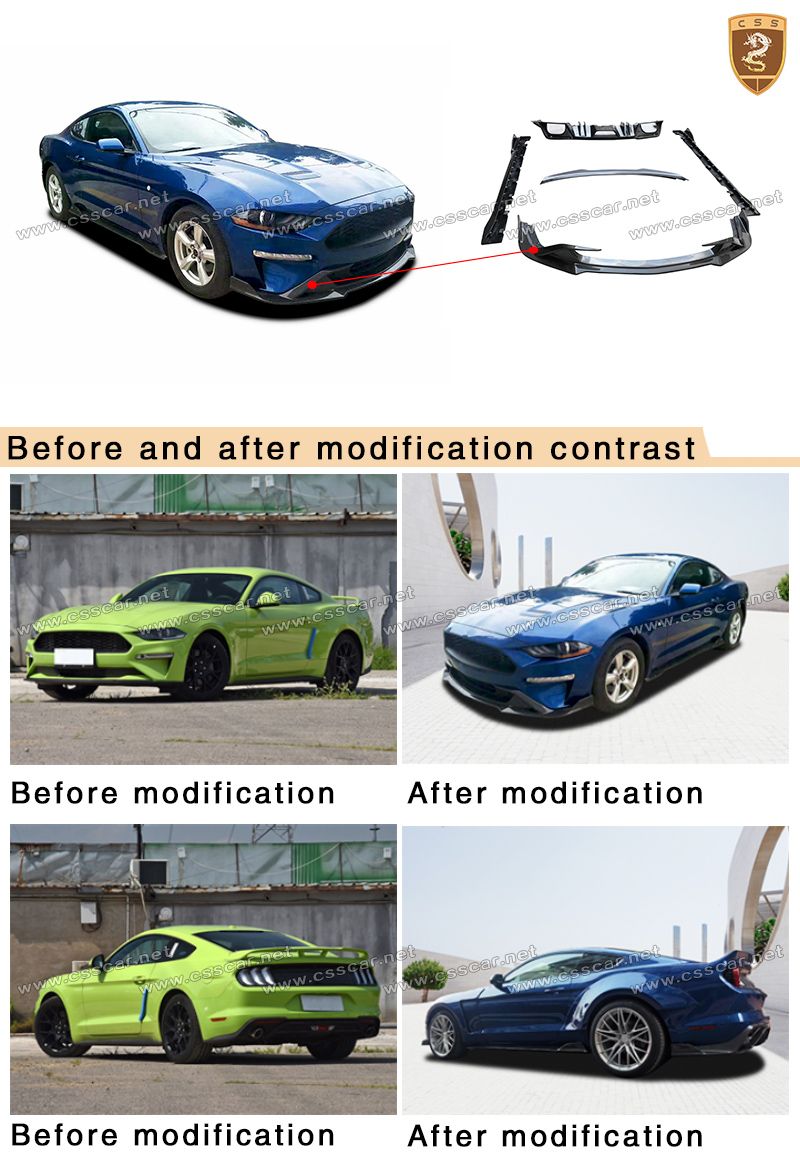 2020 Ford Mustang carbon body kit