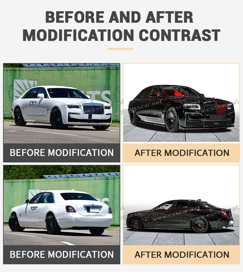 For Rolls royce ghost update MSY body kit
