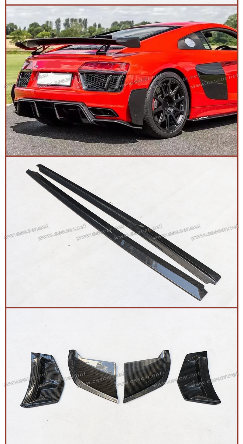 For Audi R8 Performance style body kit