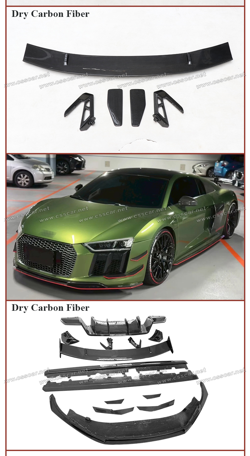 For Audi R8 Performance style body kit