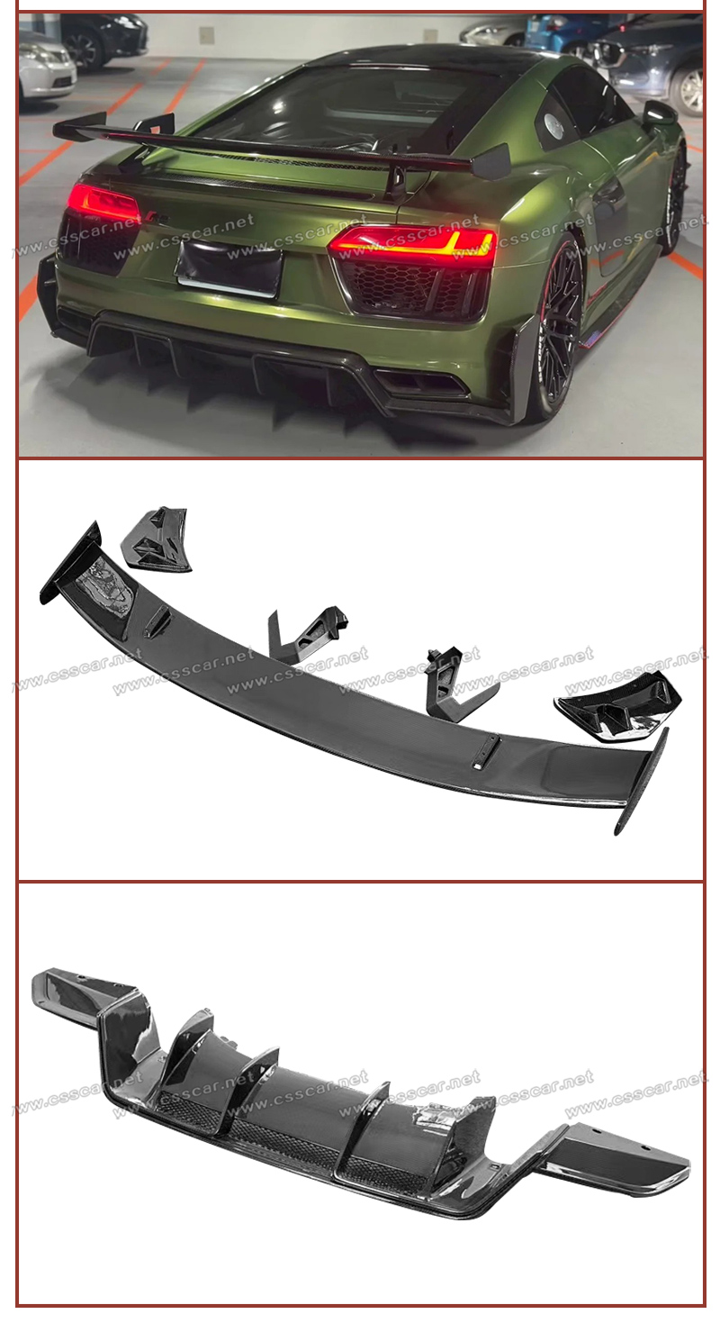 For Audi R8 Performance style body kit