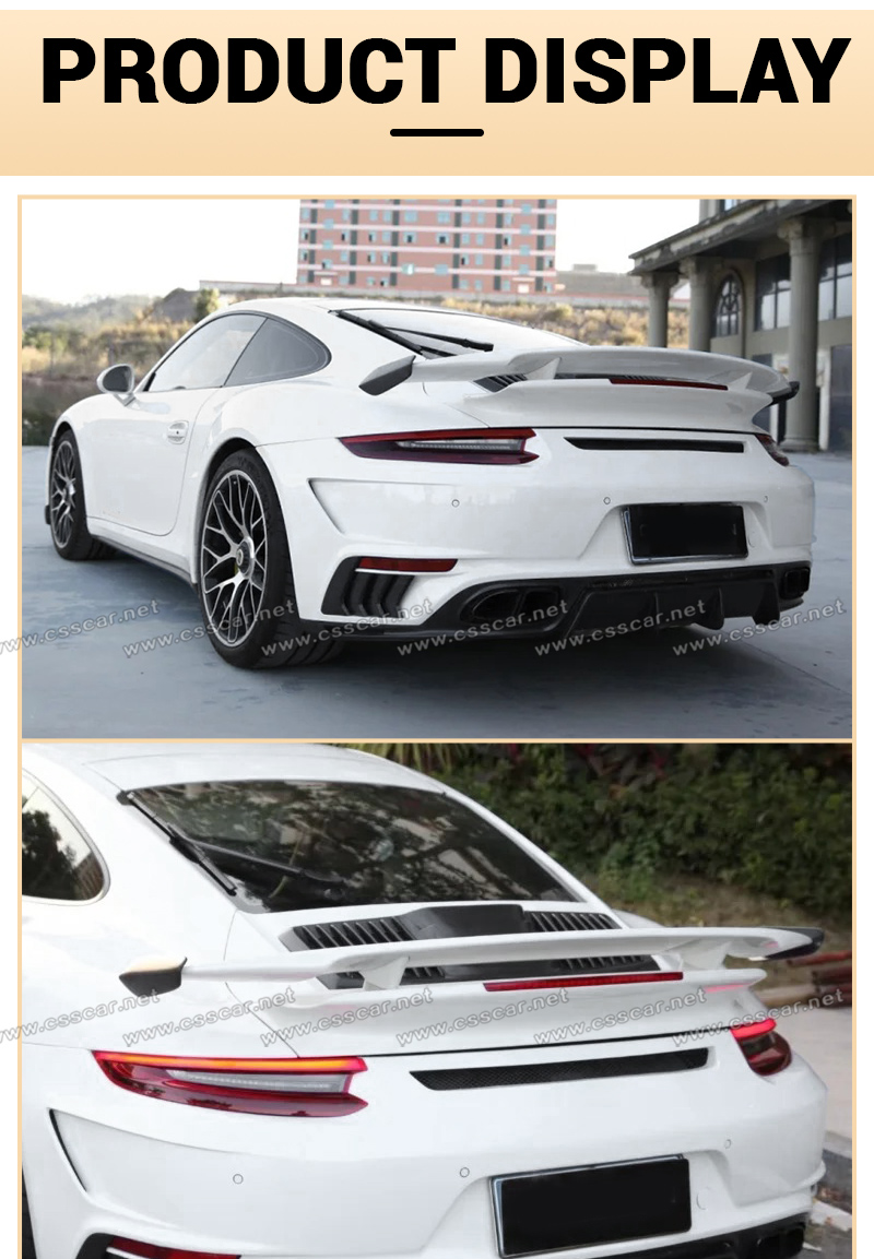 For Porsche 991.2 turbos update TC Rear spoiler
