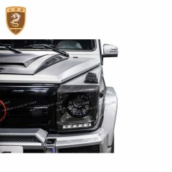 Benz G class W463 G500 G63 G65 carbon fiber light cover