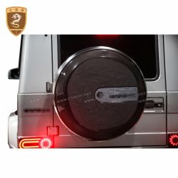 Benz G class w463 carbon fiber spare tire cover