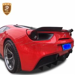 Ferrari 488 GTB carbon fiber ducktail