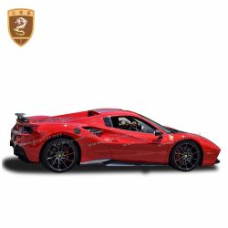 Ferrari 488 novitec carbon fiber side skirts