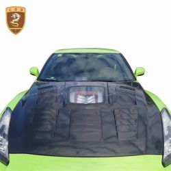 Nissan GTR R35 transparent hood