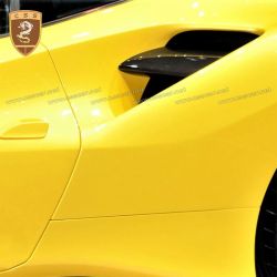 Ferrari 488 side air intake flaps