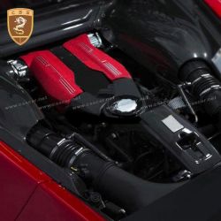 Ferrari F488 engine cover bonnet hood