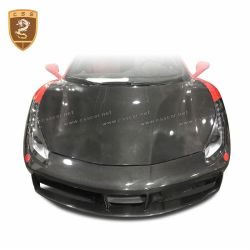 Ferrari F488 GBT OEM carbon fiber hood