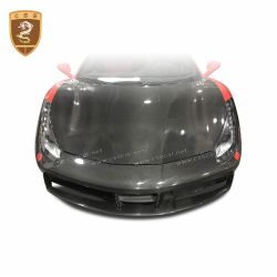 Ferrari F488 GBT OEM carbon fiber front bumper