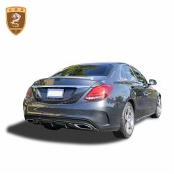 Benz C class W205 dry carbon fiber body kit