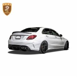 Benz C class W205 Coupe C63 PSM front lip & rear lip