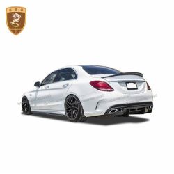 Benz C class W205 Coupe C63 PSM front lip & rear lip