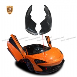 McLaren 540C-570S front bumper wrap angle